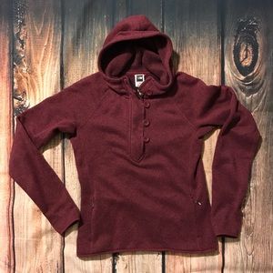 North Face Half Zip/Button Fleece
